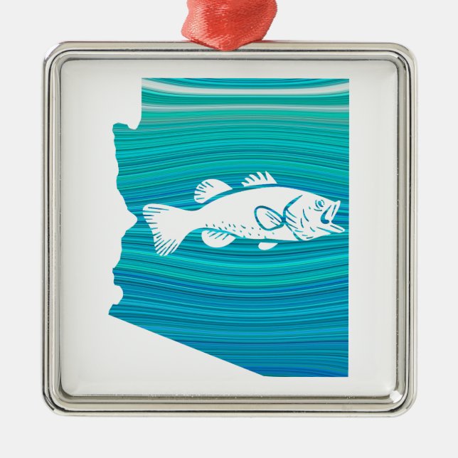 Adorno Metálico Pesca de oleada de Arizona (Frente)