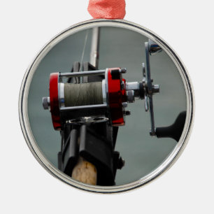 Adorno Metálico Pesca por destino