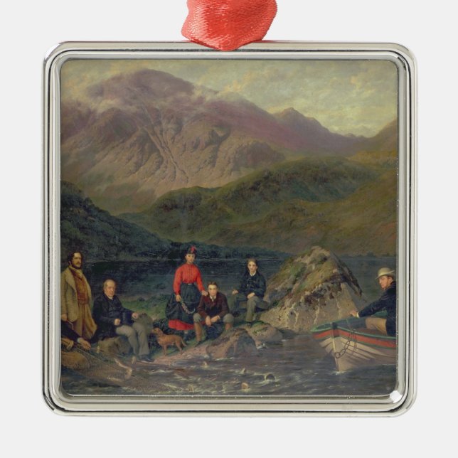 Adorno Metálico Pesca T7833 en Haweswater (Frente)