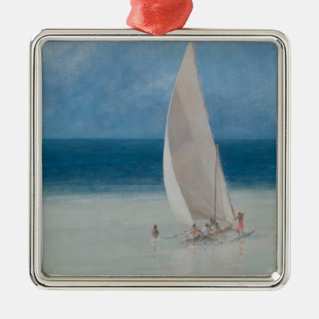 Adorno Metálico Pescadores Kilifi 2012 (Frente)