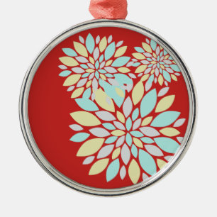 Adorno Metálico Pétalos de Flor de Color Pastel Mágico