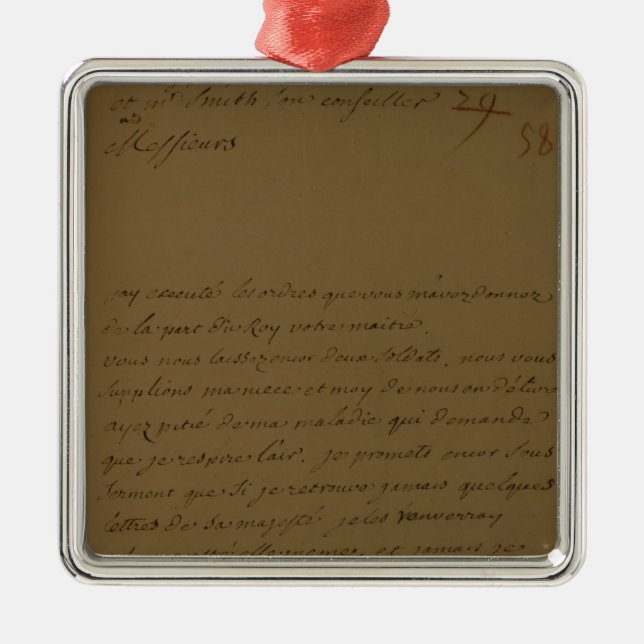 Adorno Metálico Petición para ser liberado de prisión (Frente)