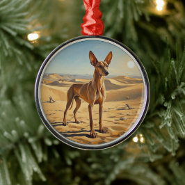 Adorno Metálico Pharaoh Hound