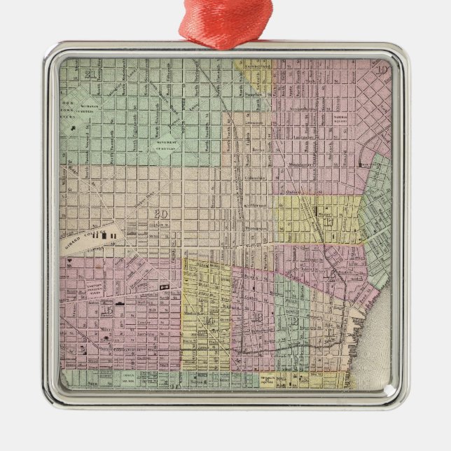 Adorno Metálico Philadelphia 2 (Frente)