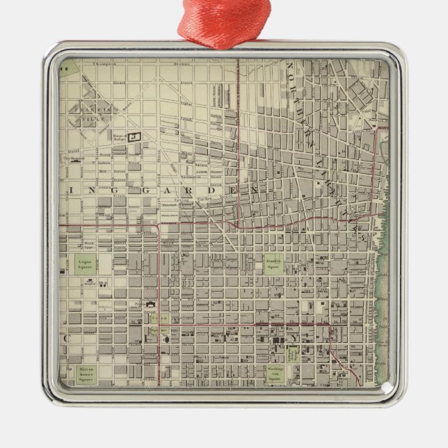 Adorno Metálico Philadelphia 8 (Frente)