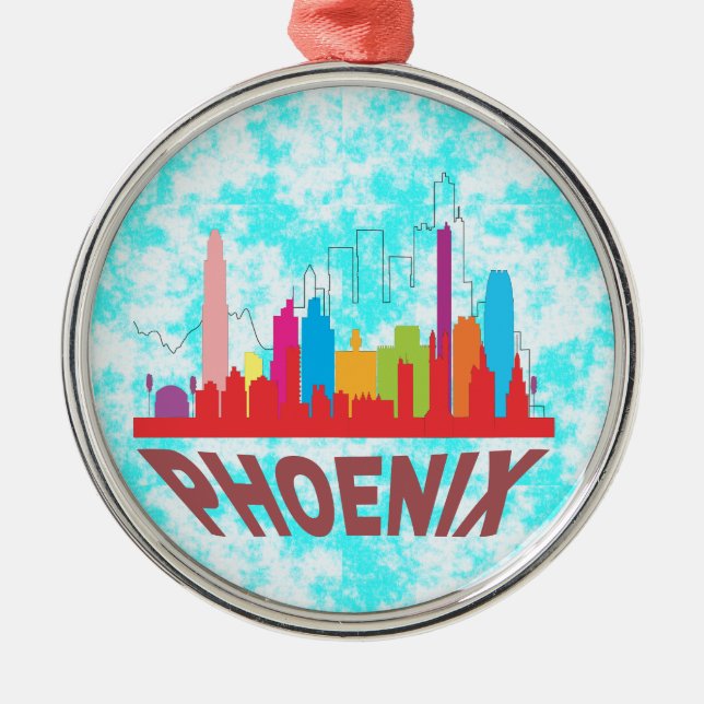 Adorno Metálico Phoenix (Frente)