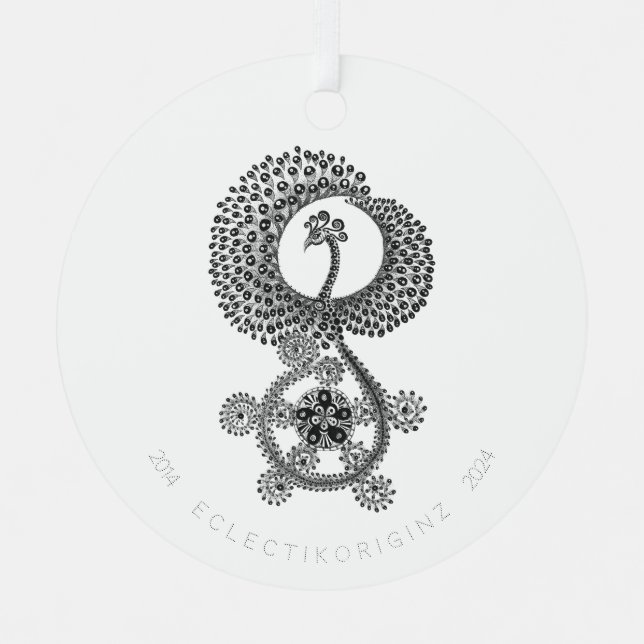 Adorno Metálico Phoenix 10 año (Anverso)