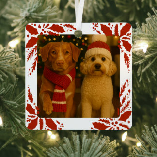 Adorno Metálico Photo and Custom Text Personalized Holly