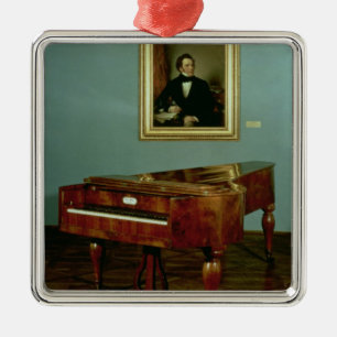 Adorno Metálico Piano que pertenece a Francisco Peter Schubert