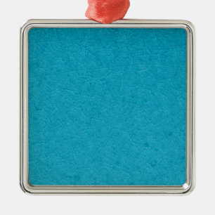Adorno Metálico Piedra azul