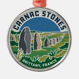 Adorno Metálico Piedras de Carnac Francia