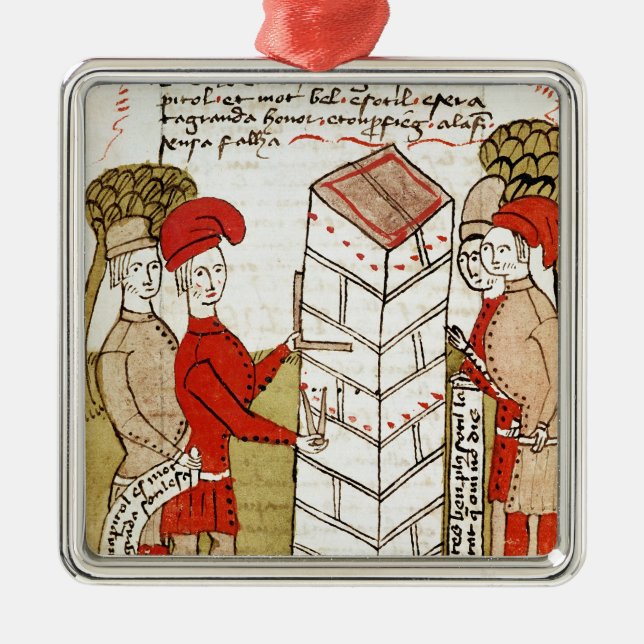 Adorno Metálico Piedras, de 'Traite d'Arpentage' (Frente)