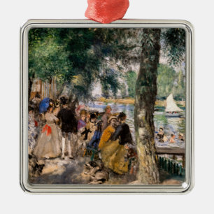 Adorno Metálico Pierre-Auguste Renoir - Baño en el Sena