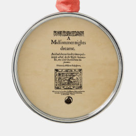 Adorno Metálico Pieza delantera a un barrio de ensueño de las noch