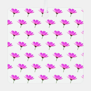 Adorno Metálico Pink Daisy