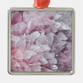 Adorno Metálico Pink Quartz Mind Body Spirit Energy
