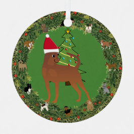 Adorno Metálico Pinscher en miniatura