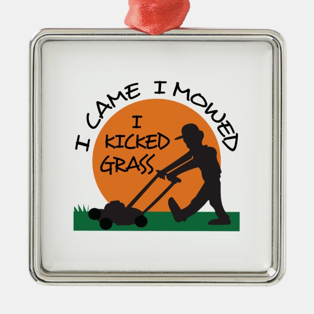 ADORNO METÁLICO PINTABA GRASS (Frente)