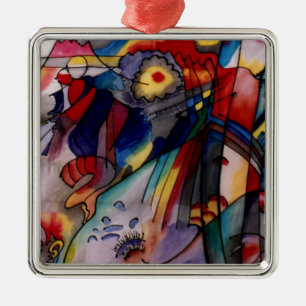 Adorno Metálico Pintura abstracta de Kandinsky 1913