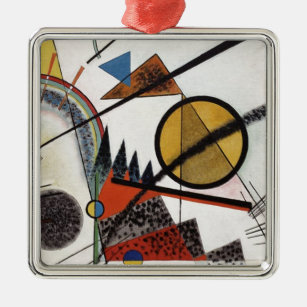 Adorno Metálico Pintura abstracta expresionista de Kandinsky