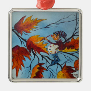 Adorno Metálico Pintura de pixie de Ornament Ann Hayes