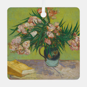 Adorno Metálico Pintura floral de Vincent Van Gogh Oleander