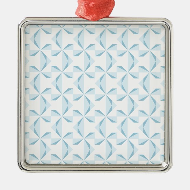 Adorno Metálico Pinzas azules de cielo (Frente)