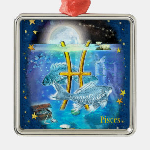 Adorno Metálico Piscis