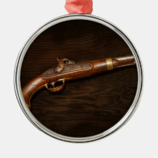 Adorno Metálico Pistola - Modelo de pistola estadounidense 1842