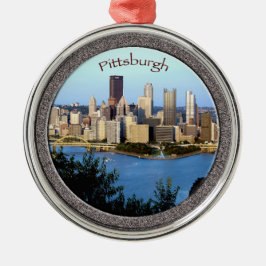 Adorno Metálico Pittsburgh Ornament-Premium