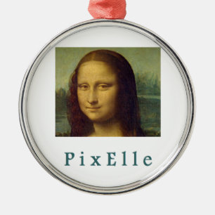 Adorno Metálico Pixelle femme
