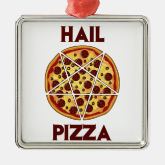 Adorno Metálico Pizza del saludo