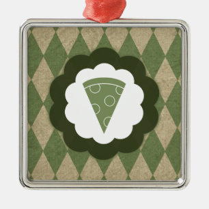 Adorno Metálico pizzería