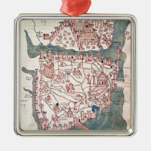 Adorno Metálico Plan de Constantinopla