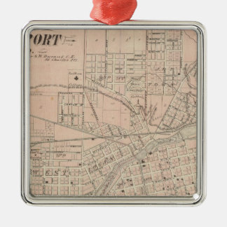 Adorno Metálico Plan de Logansport, Cass Co