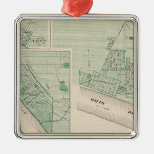 Adorno Metálico Plan de Newburgh, Warrick Co con Boonville
