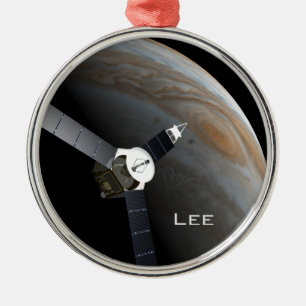 Adorno Metálico Planeta y sonda del espacio ultraterrestre