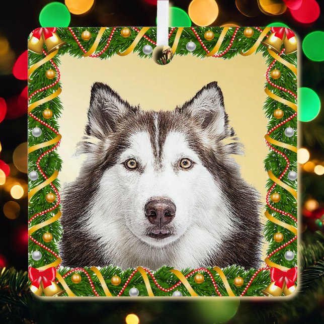 Adorno Metálico Plantilla de fotografía Mascota de perro Árbol de  (Subido por el creador)