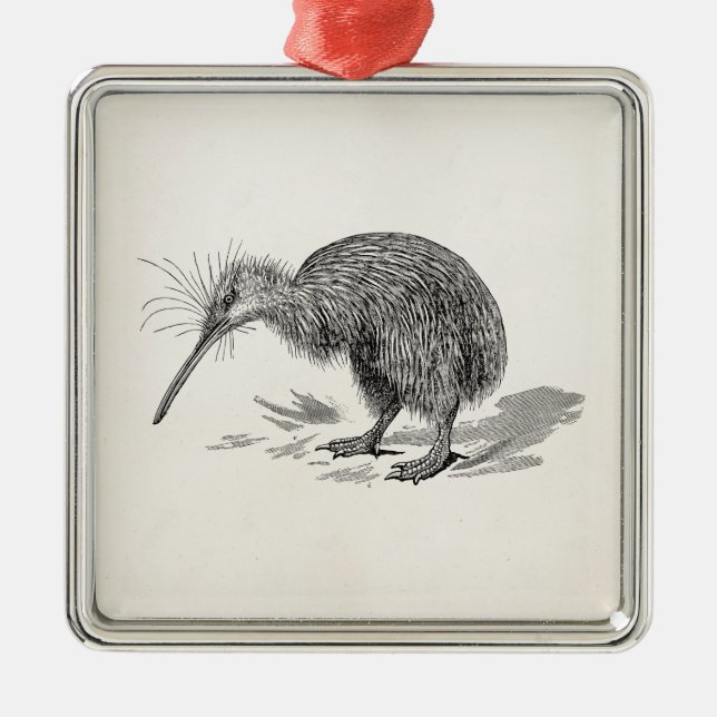 Adorno Metálico Plantilla de los pájaros de la antigüedad del (Frente)