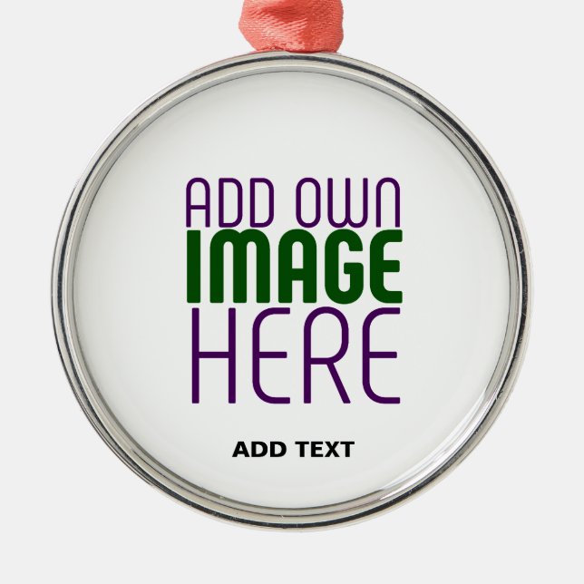 ADORNO METÁLICO PLANTILLA DE TEXTO DE IMAGEN BLANCA SIMPLE EDITABL (Frente)