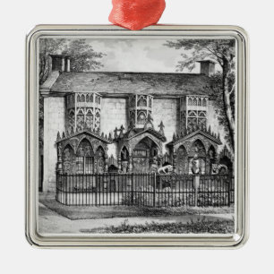 Adorno Metálico Plas Newyyd, cerca de Llangollen, País de Gales,