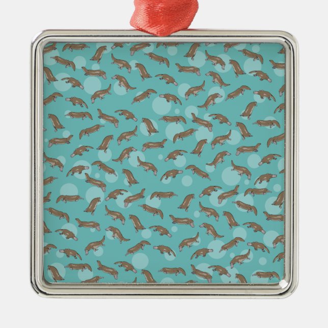 Adorno Metálico Platypus Australiano (Frente)