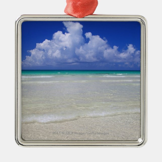 Adorno Metálico Playa brillante (Frente)