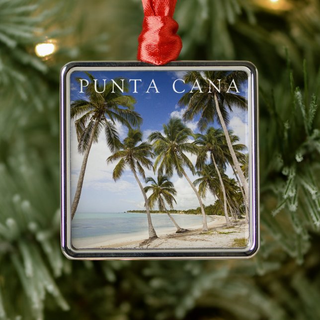 Adorno Metálico Playa de Punta Cana | República Dominicana (Árbol)