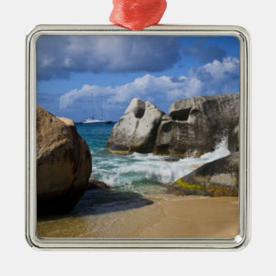 Adorno Metálico Playa en Virgin Gorda, Islas Vírgenes Británicas