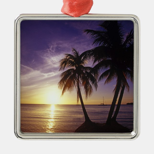 Adorno Metálico Playas de Negril, Jamaica 3 (Frente)