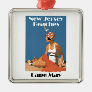 Adorno Metálico Playas de Nueva Jersey ~ Cabo de Mayo