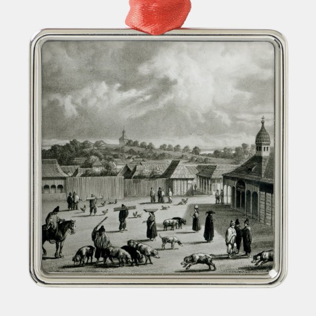 Adorno Metálico Plaza de San Carlos de Chiloe, 1835] (Frente)