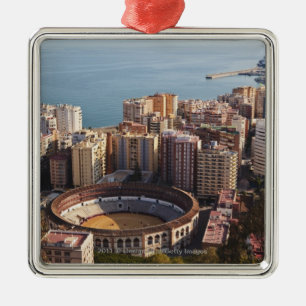 Adorno Metálico Plaza de toros y puerto de Malagueta del La