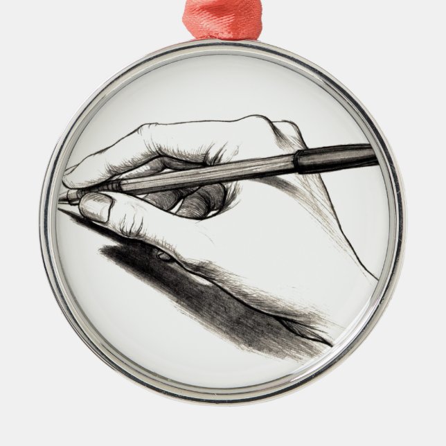 Adorno Metálico Pluma (Frente)